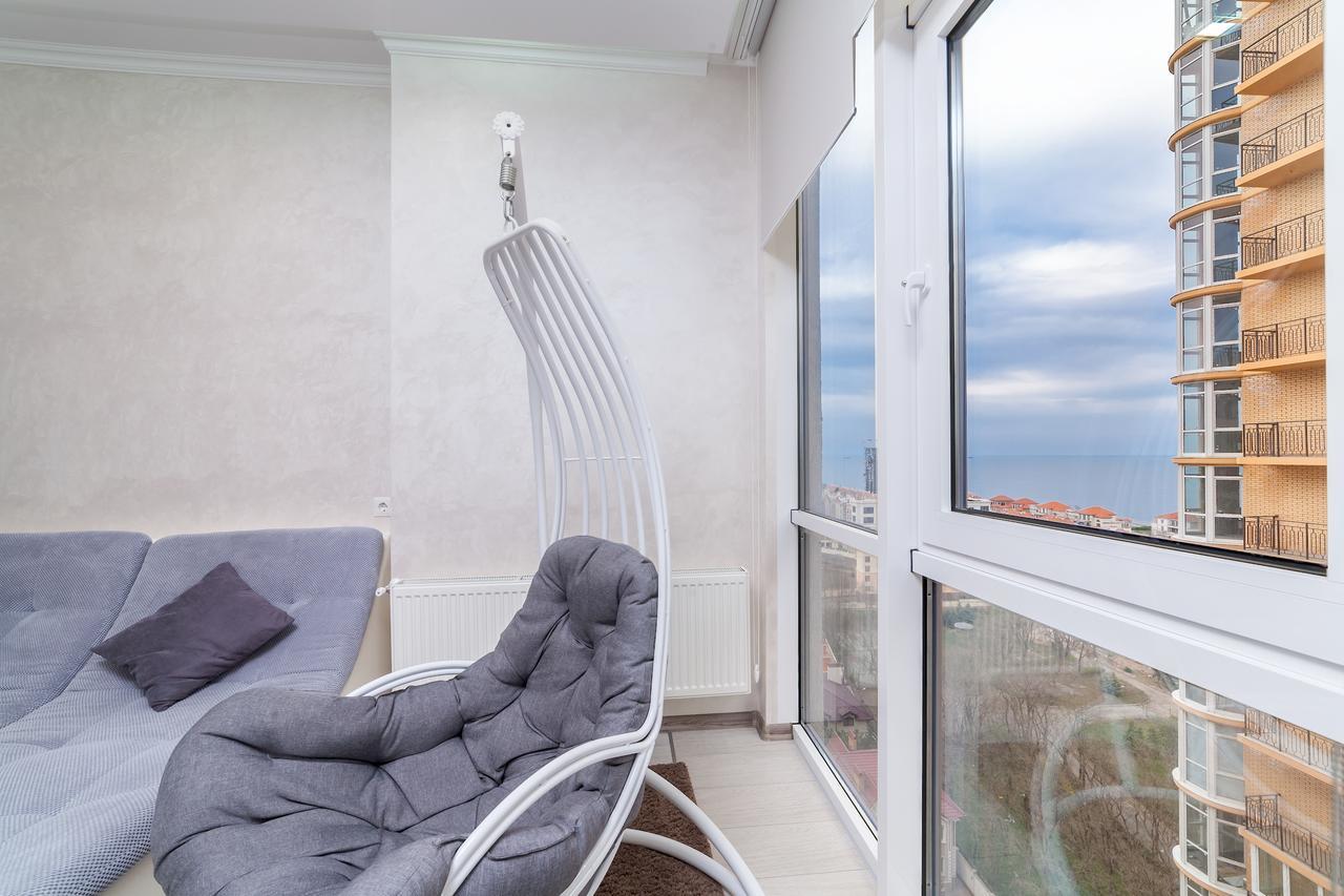 Apartment On Haharinske Plateau 5B โอเดสซา ภายนอก รูปภาพ